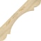 Ekena Millwork 4"W x 26"D x 26"H Olympic Rough Sawn Knee Brace, Douglas Fir BRC04X26X26OLY00RDF - alternate 2